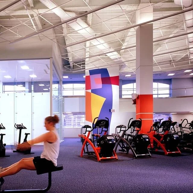 As we are currently unable to utilize fitness centers, childcare facilities and schools...we are thinking back to this &quot;ahead of it's time&quot; facility we consulted on which opened in 2003 
#ONECAMPUSMARTIUS

#TBT #rosetti #compuware #wellness
