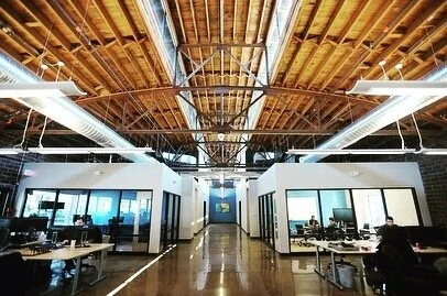 #tbt to when Bowers + Associates redesigned this 11,000 sf warehouse, formally The Leopold Brothers Brewing Building near downtown Ann Arbor, into a modern industrial office space for HookLogic. Circa 2012.