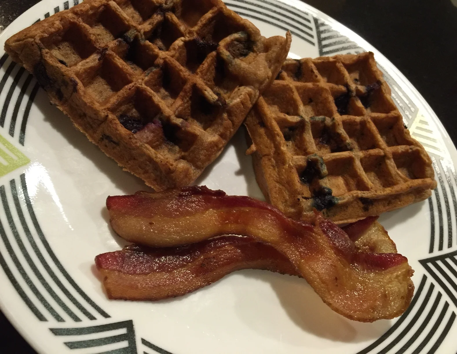 Grain-Free Blueberry Waffles