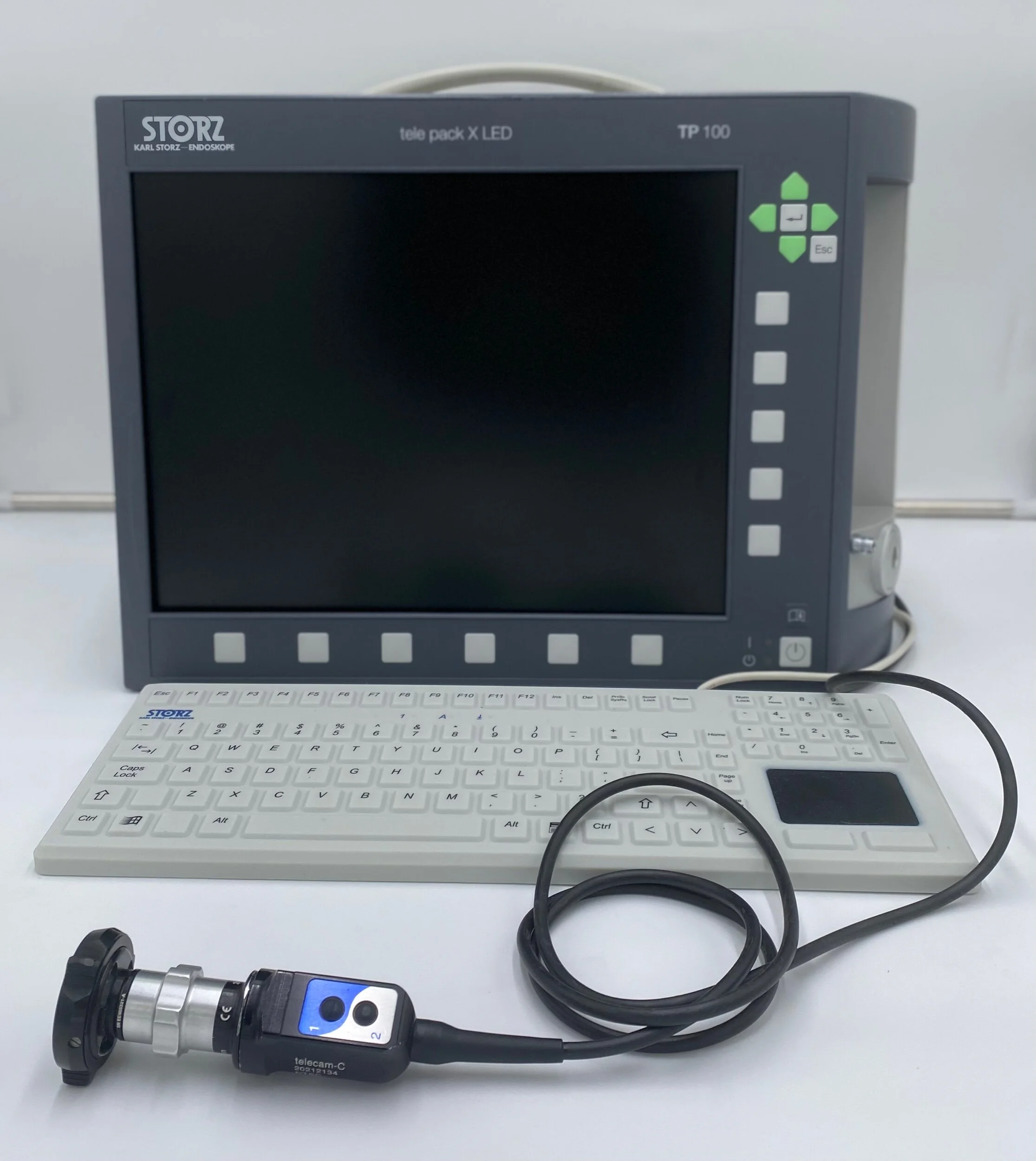 Endoscopy equipment and instruments rigid and flexible. Different 