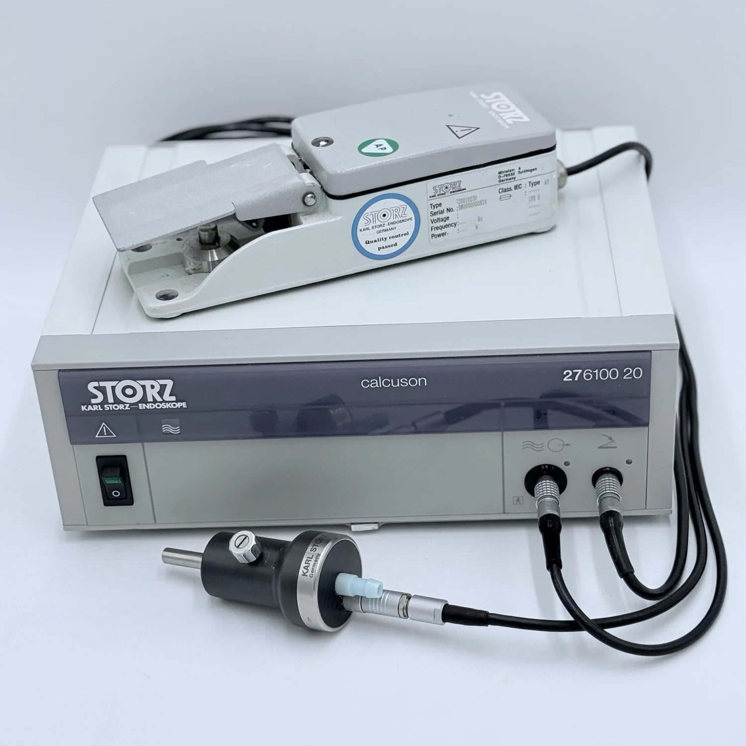 Endoscopy equipment and instruments rigid and flexible. Different