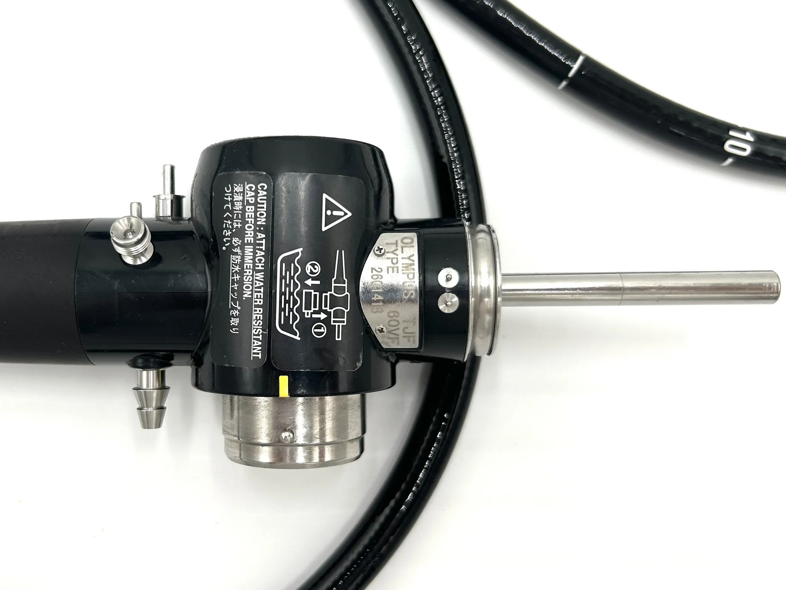 Endoscopy equipment and instruments rigid and flexible. Different