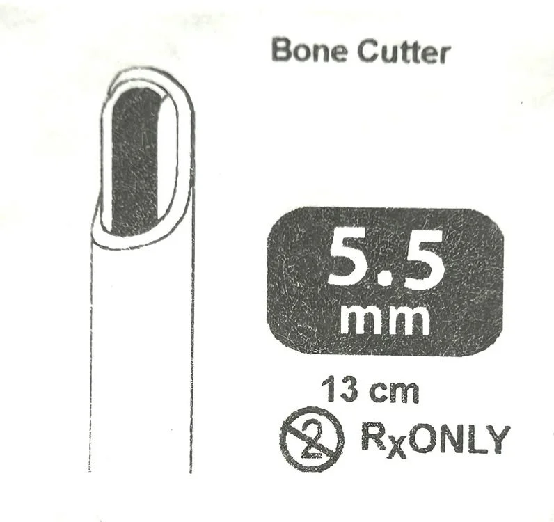 Arthrex AR-8550BC Bone Cutter 5.5mm, 13cm  Arthroscopic Blade