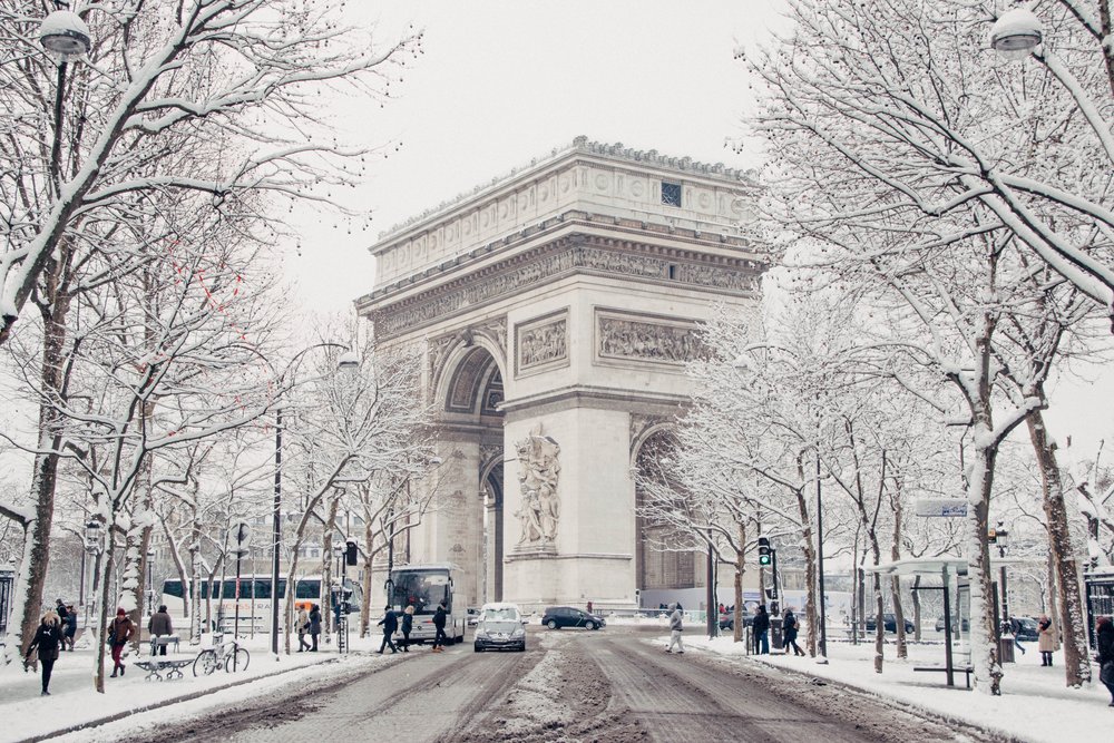 Snow in Paris! — For Those Who Wander