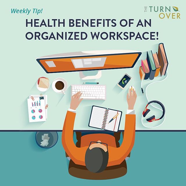 Check out our weekly tip on the health benefits of having an organized workspace! Up on the site now!