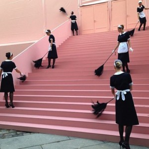 Farewell to Marc Jacobs at Louis Vuitton, Paris 2014.