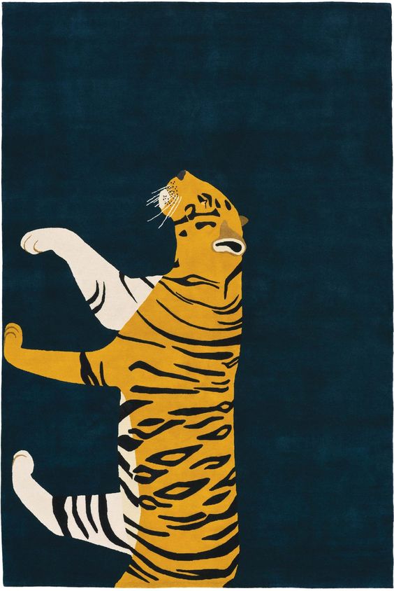 Tiger for The Rug, by barber&osgerby