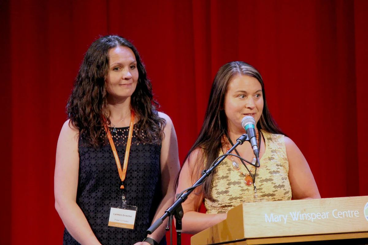 Charlene SanJenko, PowHERhouse & Carmen Driechel, Fortis BC