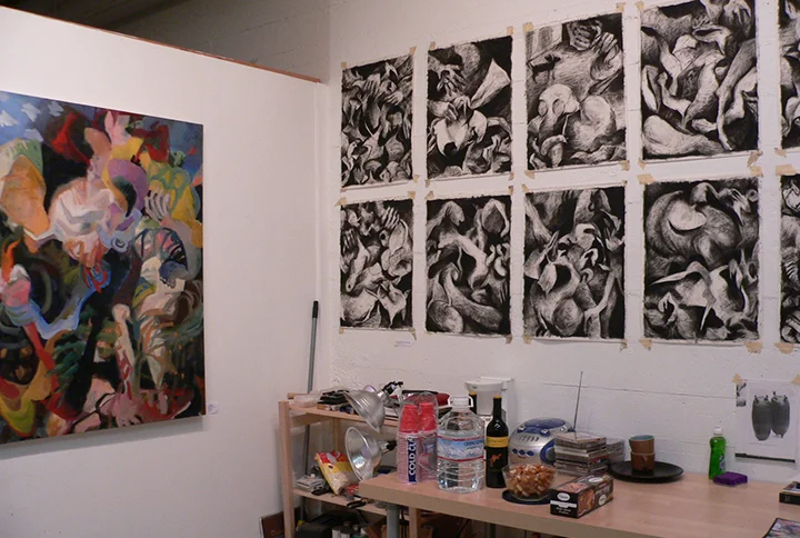 Studio View. Amy Jo Tyson.