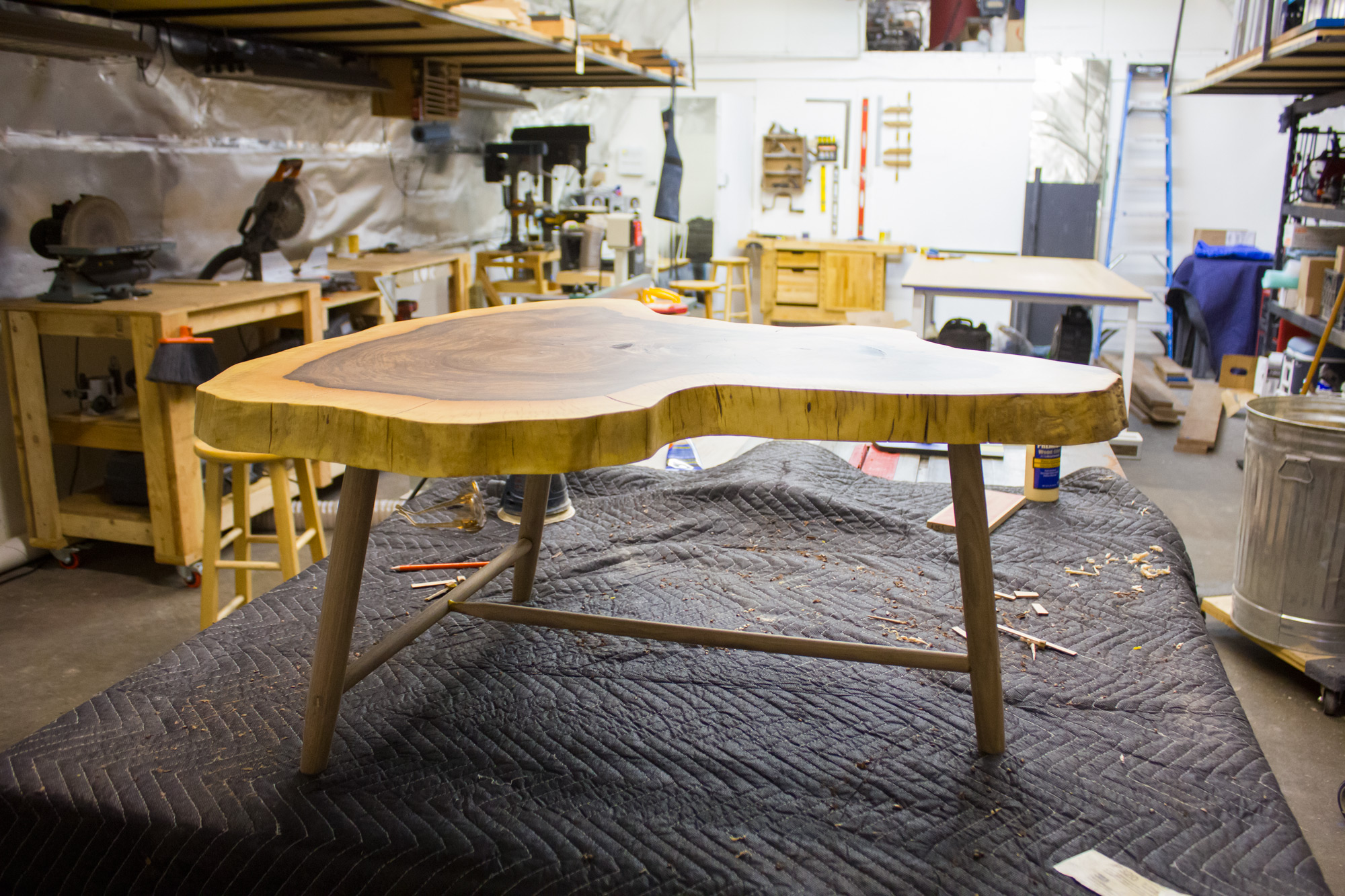 Rough frame assembled and glued up