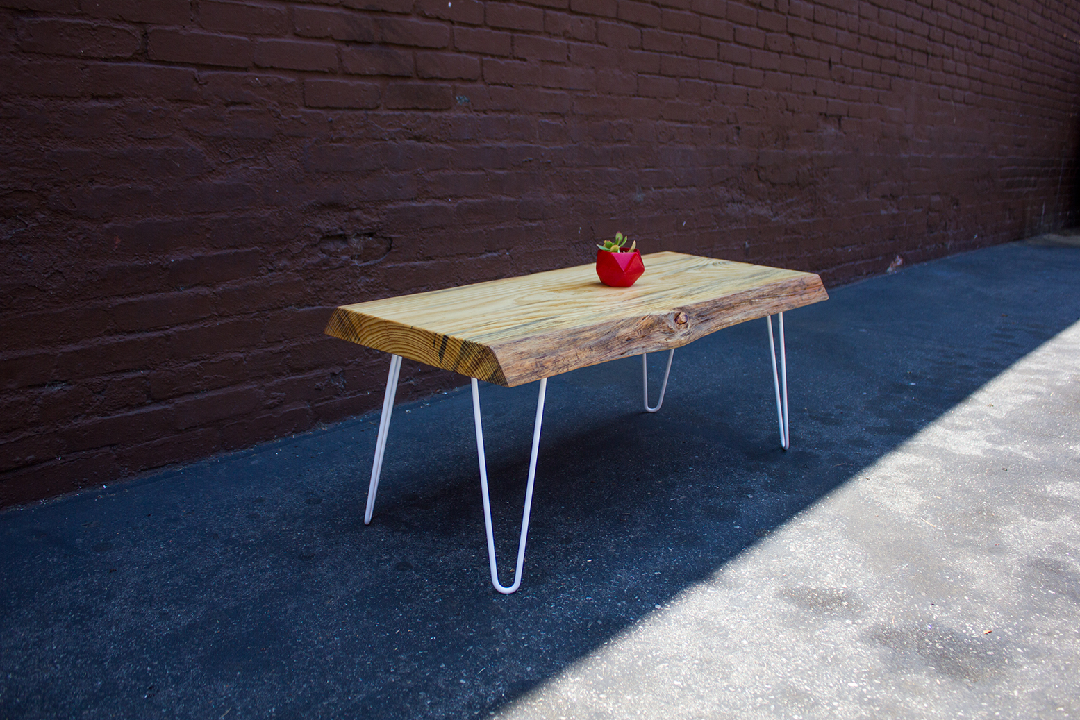 Live Edge Pine Coffee Table