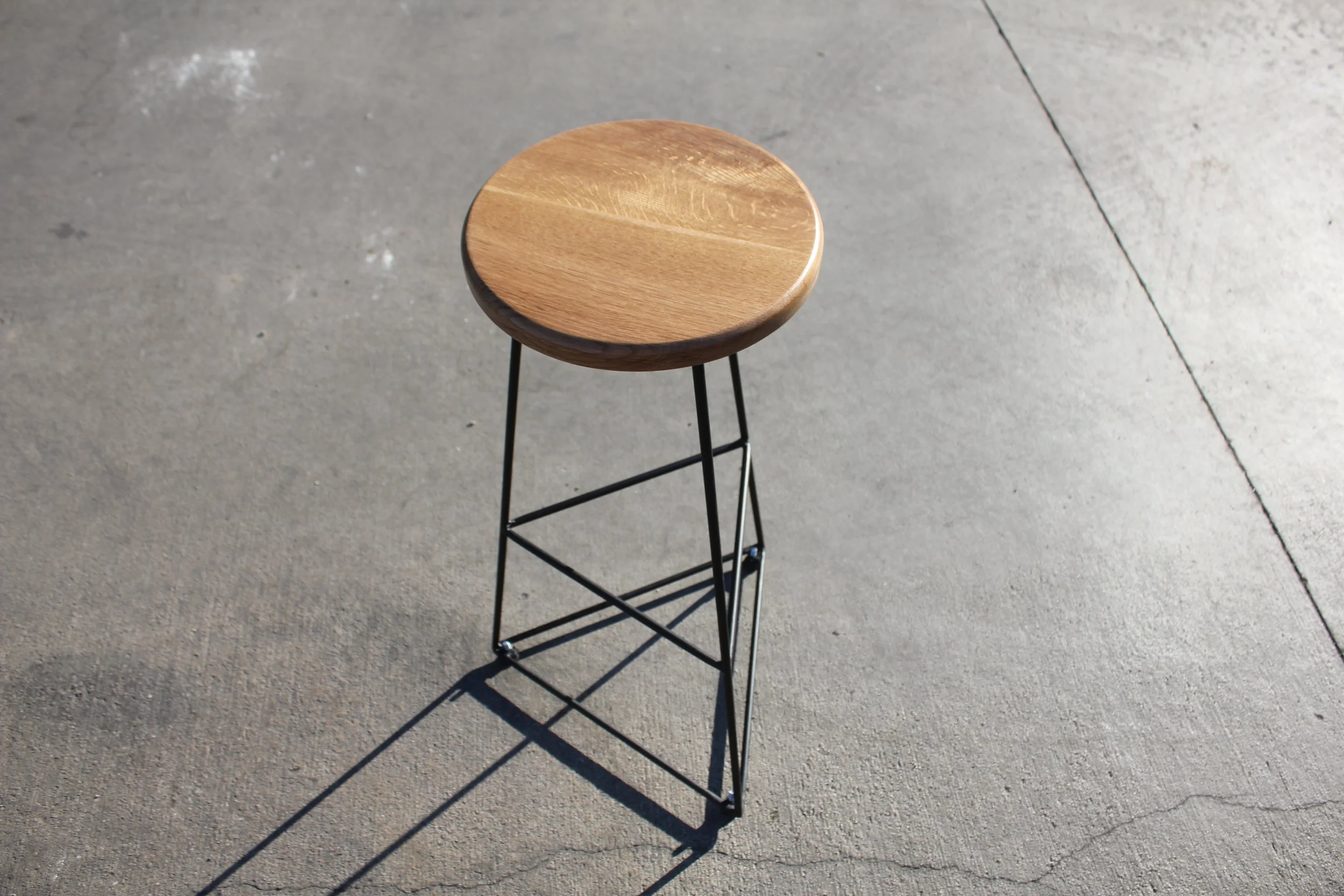 The Marchand Stool - White Oak