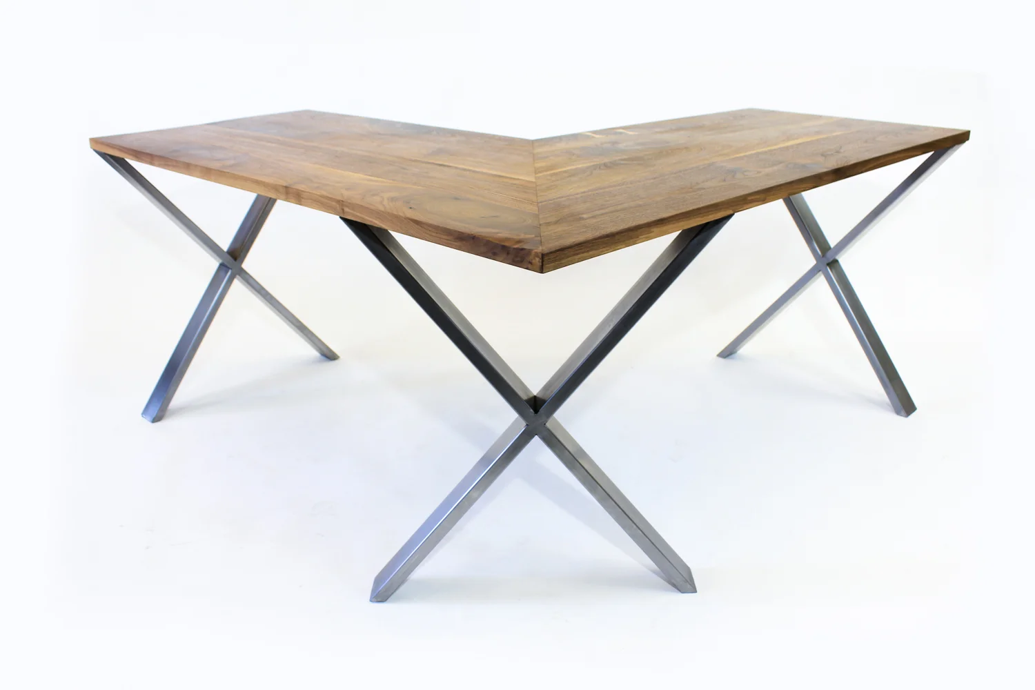 Contemporary L-desk
