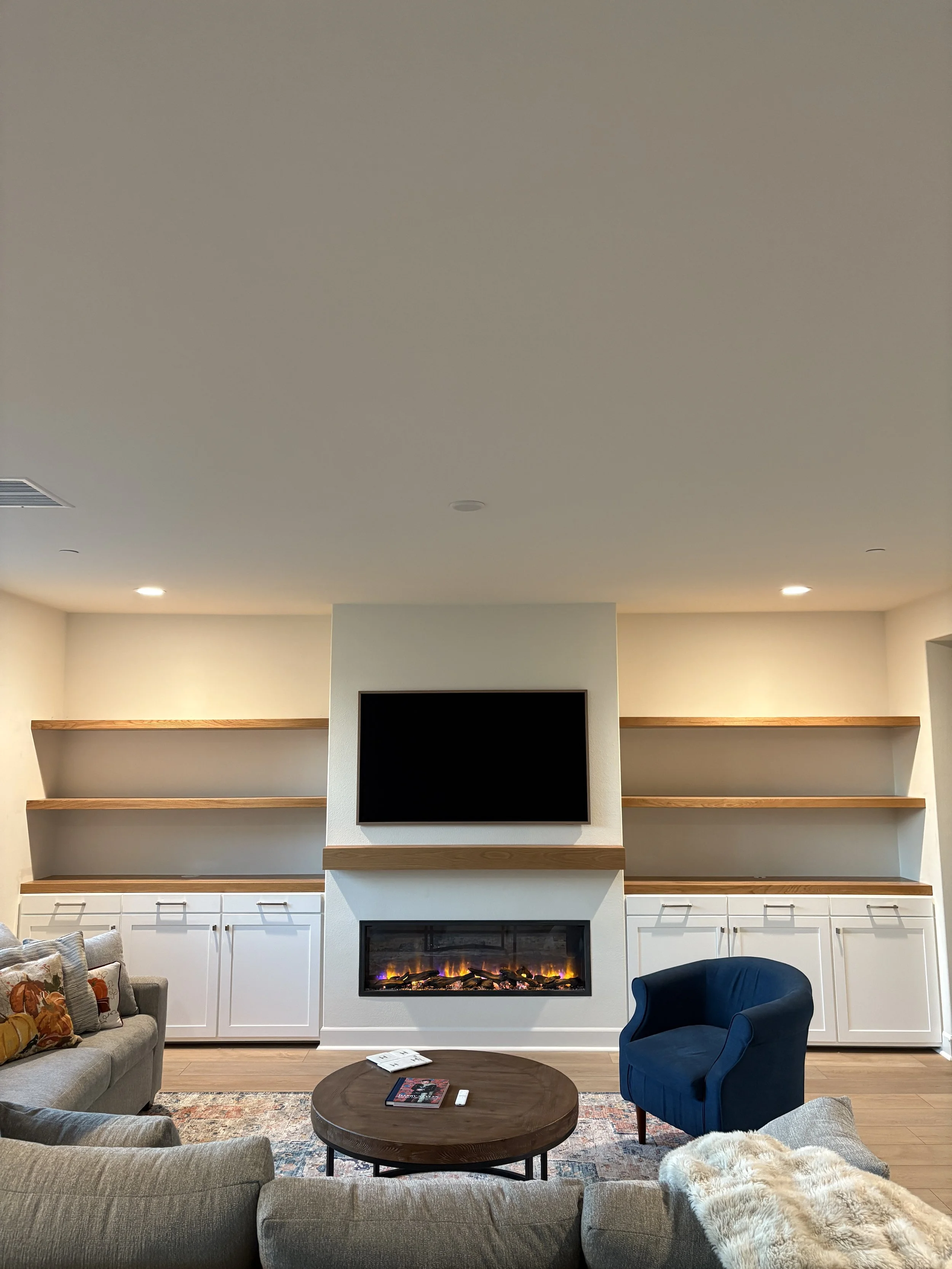Hathway custom cabinets and shelving