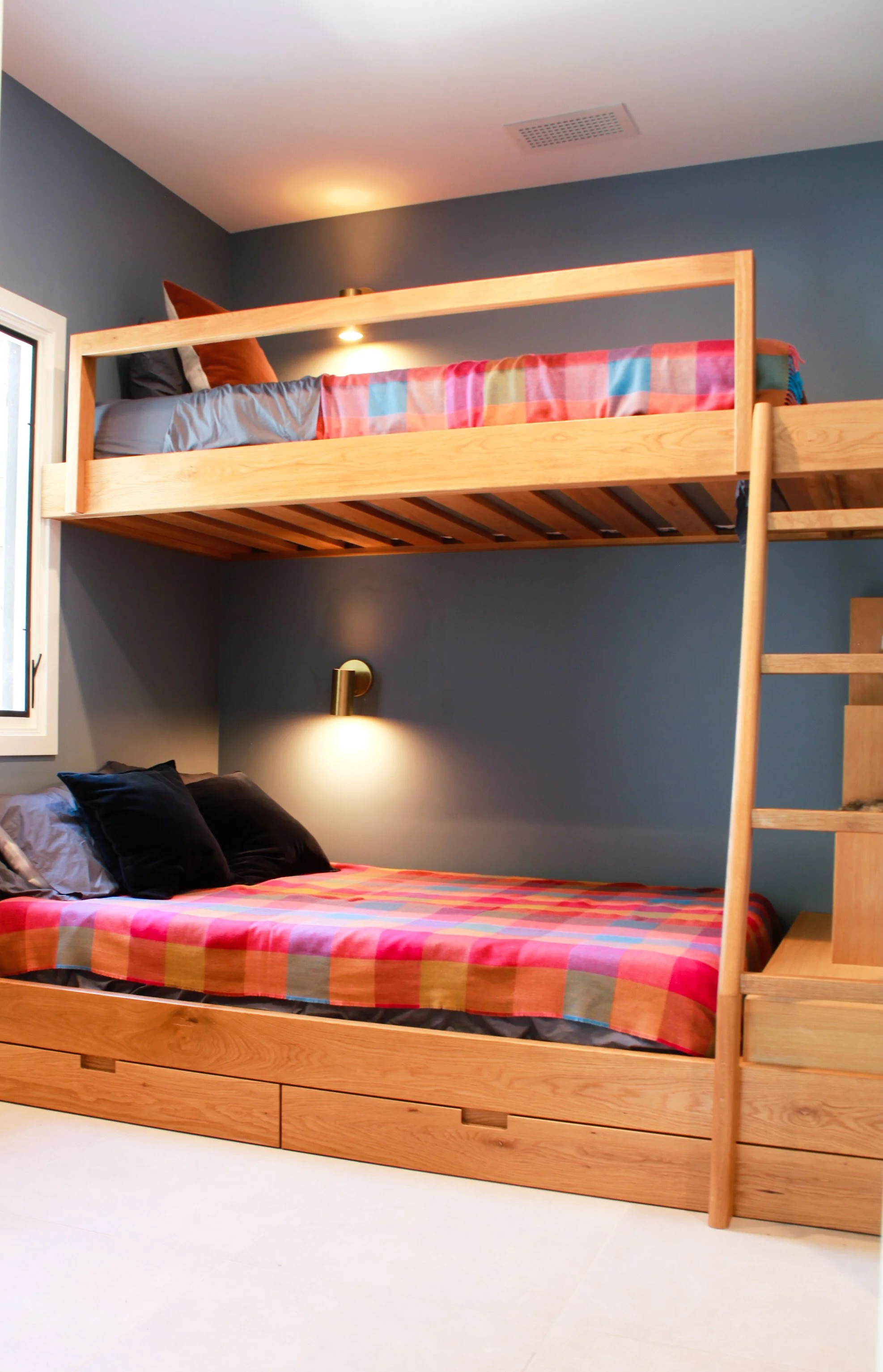 White Oak Bunk Beds