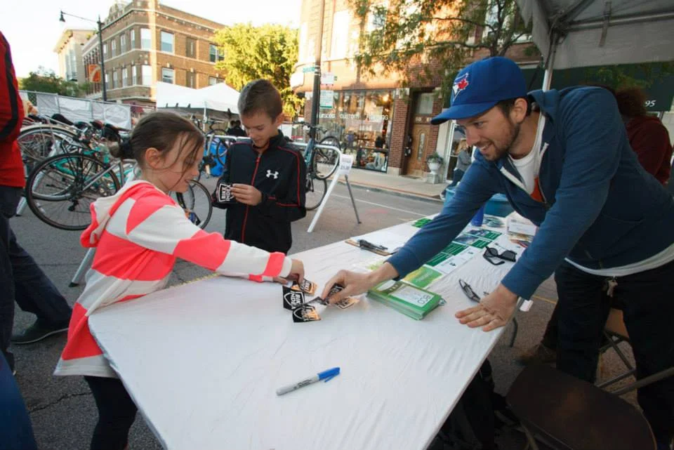 Andersonville City Made Festival Bike Valet - Chicago, Illinois - September 2013