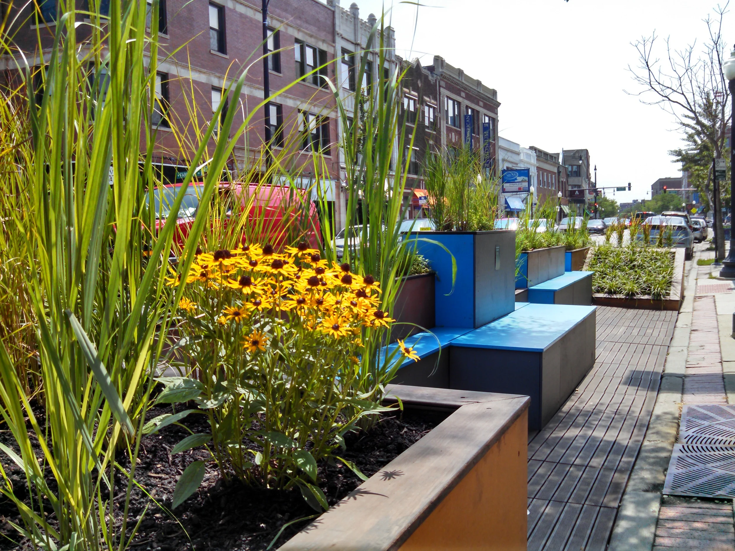 Andersonville Parklet #1 - Chicago, Illinois - Installed July 2012