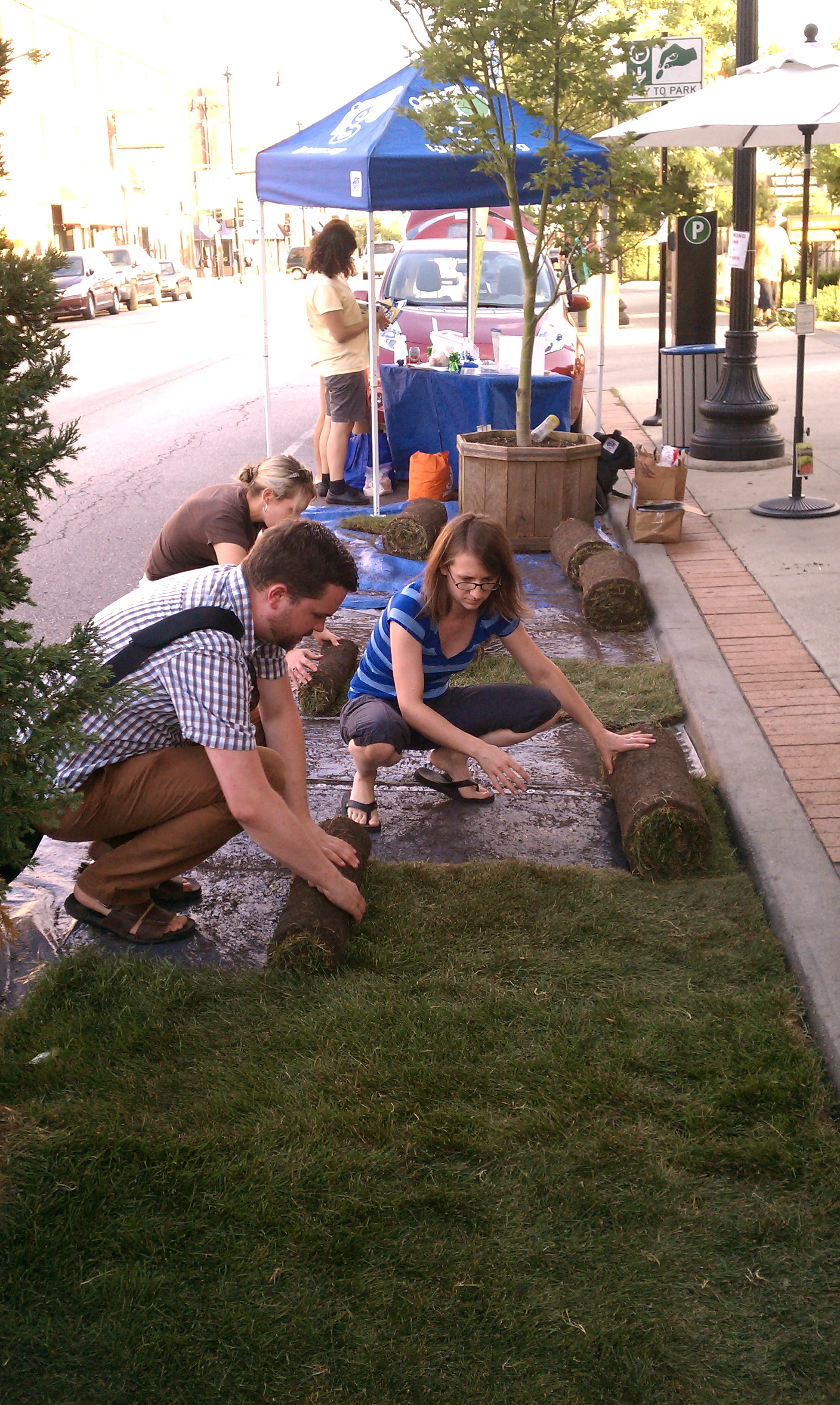 Coffee Studio Pop-up Park - Chicago, Illinois - July 2012