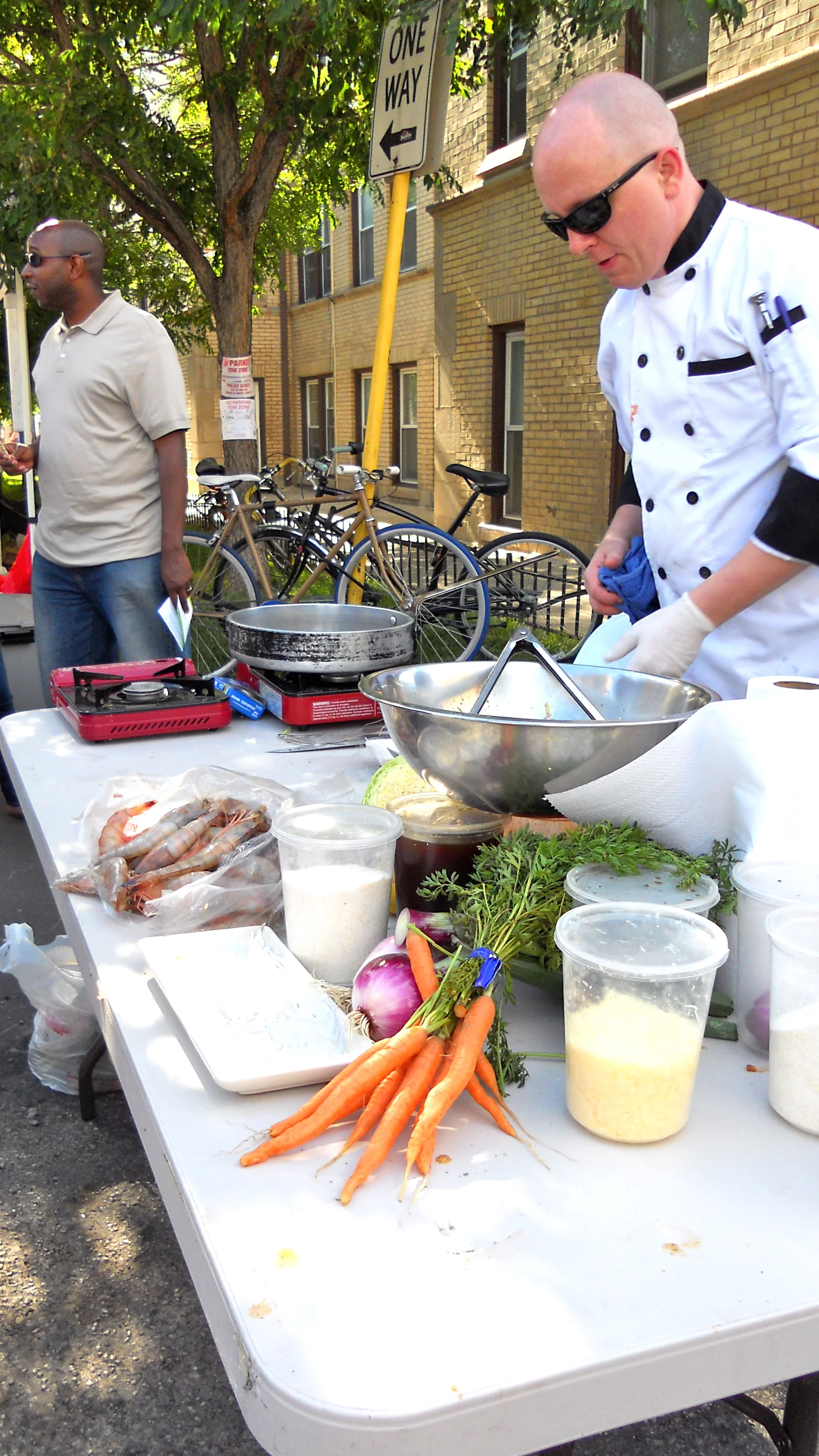 Andersonville Green Week Sustainable Cooking Demo - Chicago, Illinois - July 2011
