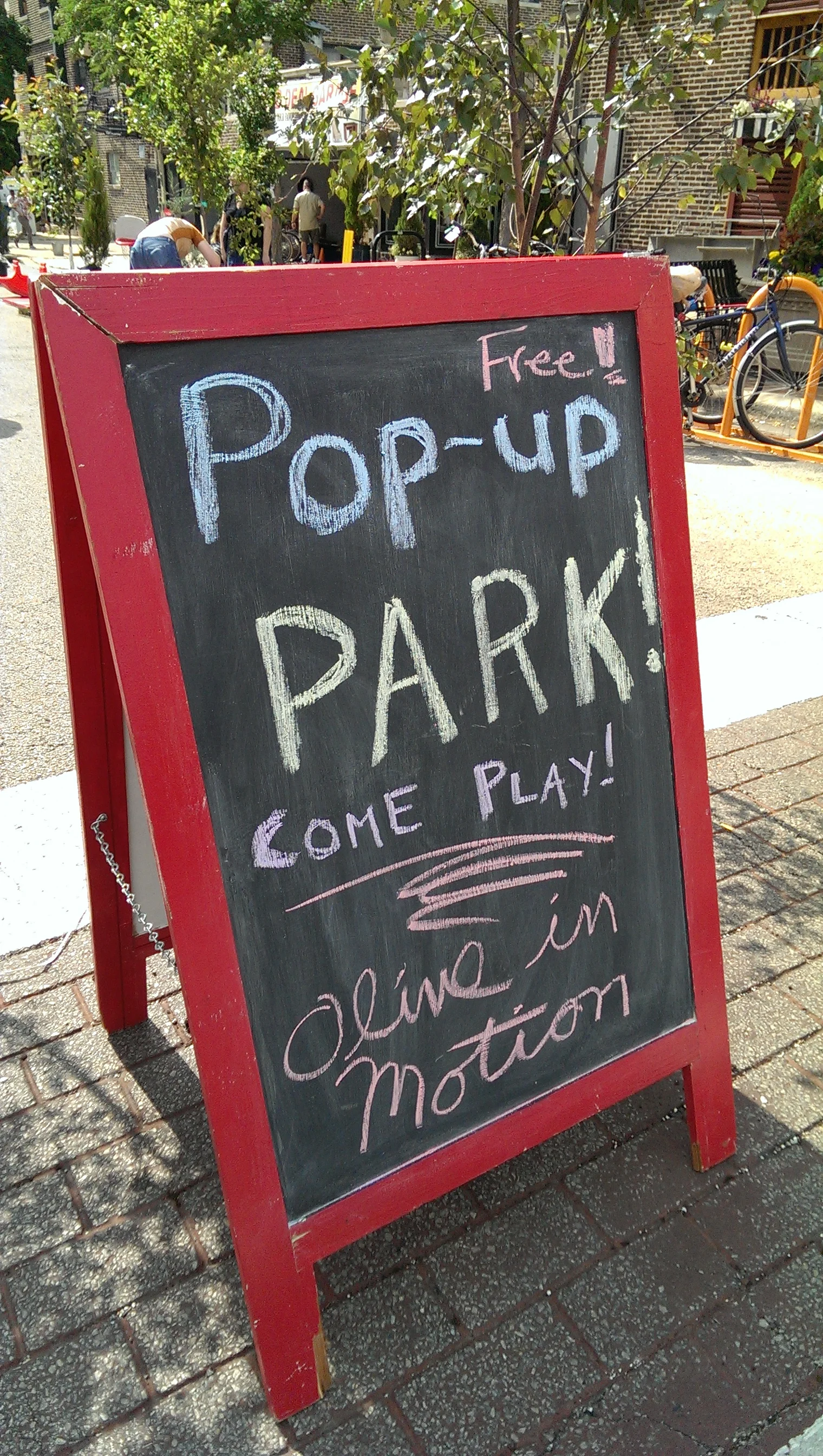 Olive In Motion Better Block Event Series - Chicago, Illinois - July & August 2014