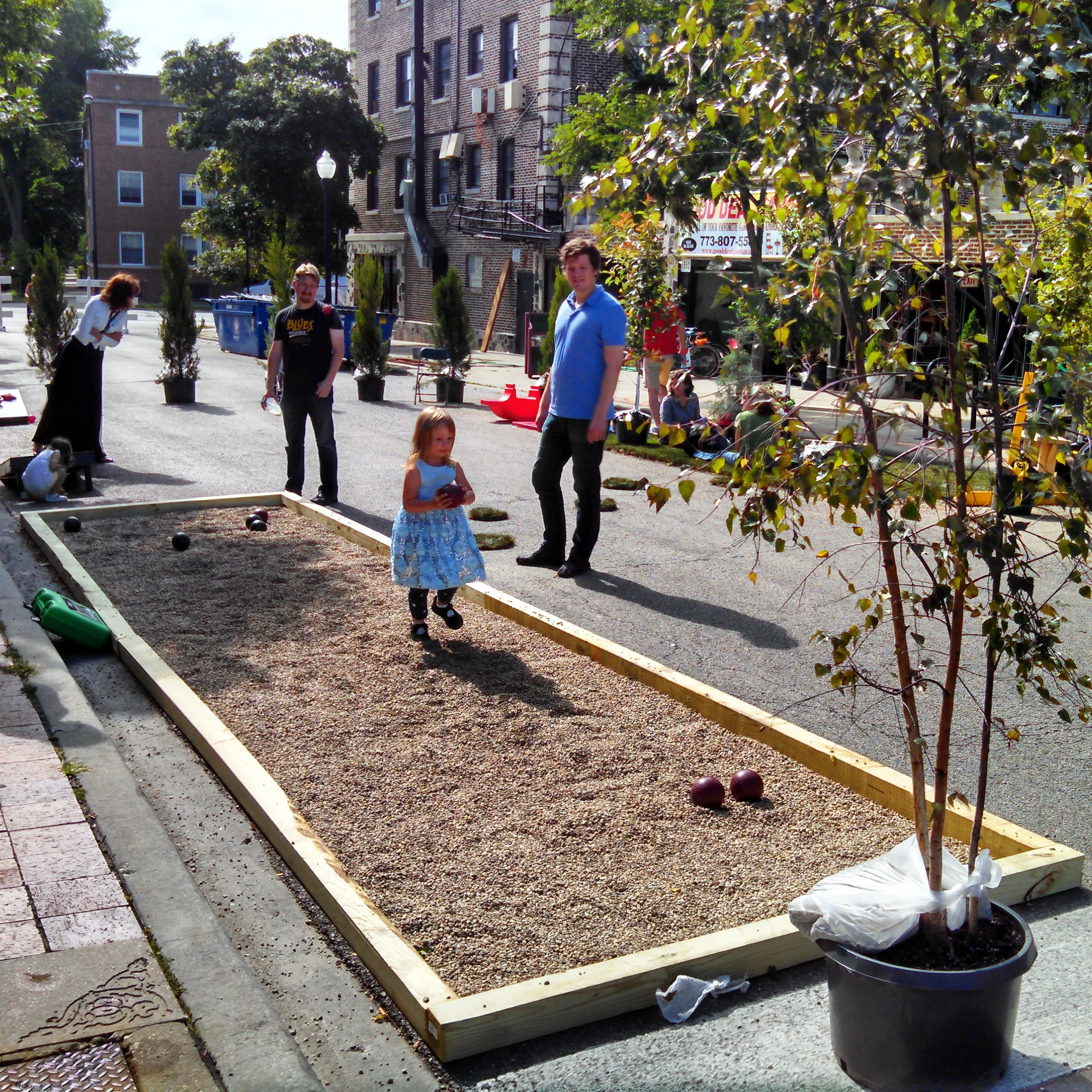 Olive In Motion Better Block Event Series - Chicago, Illinois - July & August 2014