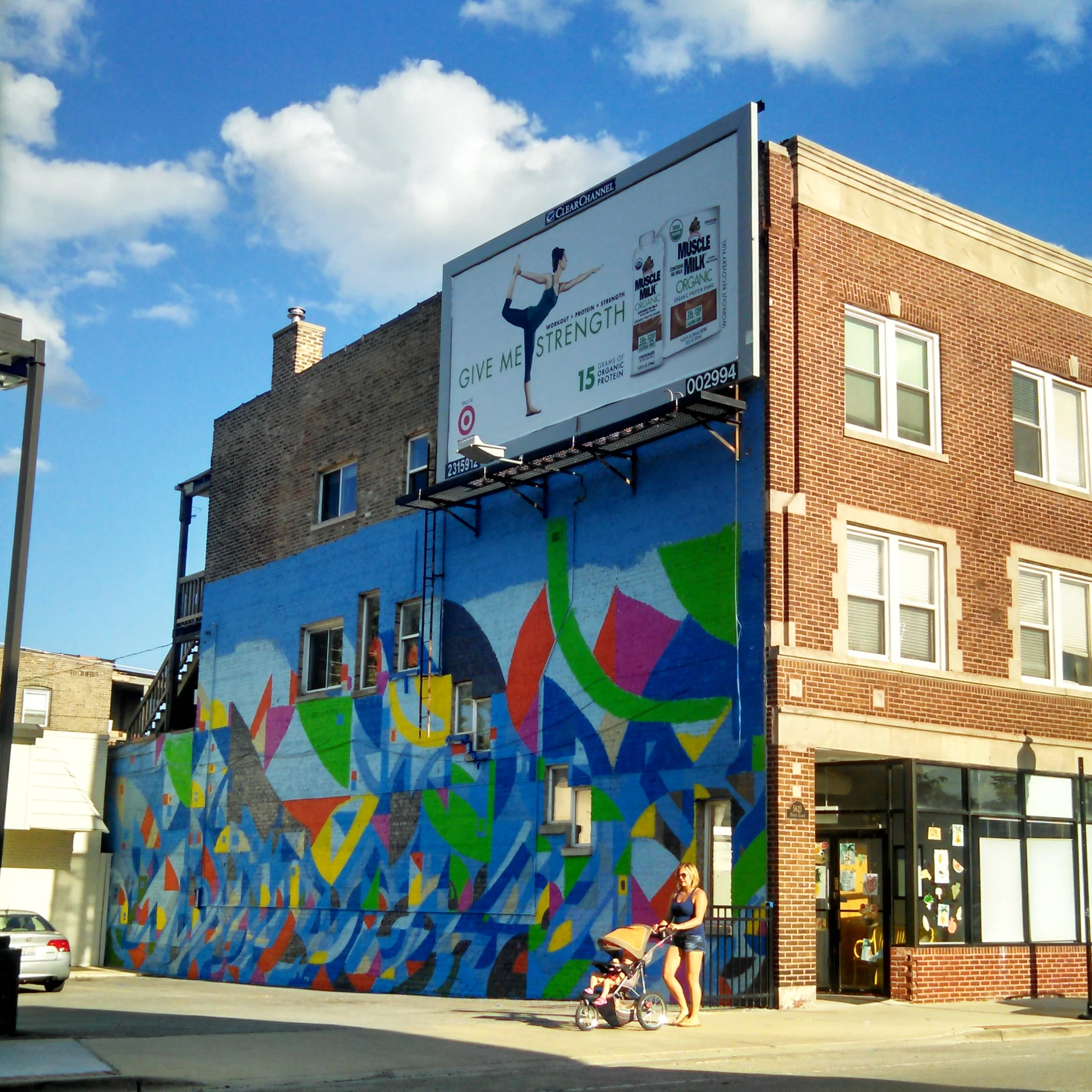 Justus Roe Mural - Chicago, Illinois - Installed July 2014