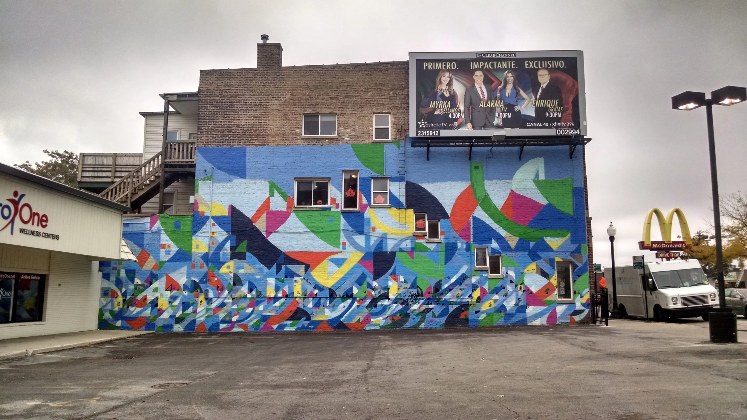 Justus Roe Mural - Chicago, Illinois - Installed July 2014