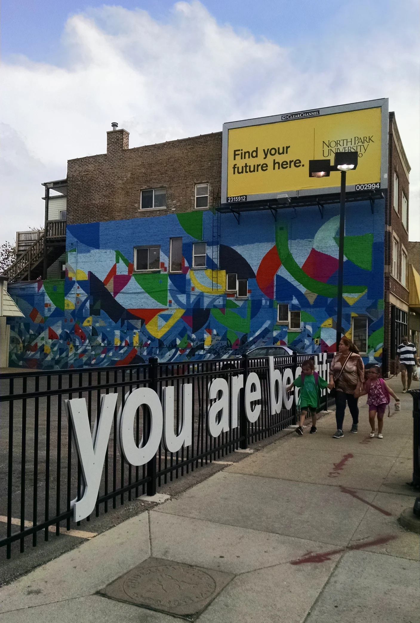 Andersonville "You Are Beautiful" Project - Chicago, Illinois - Installed May 2015