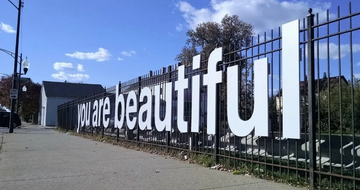 Englewood: You Are Beautiful Installation - Chicago, Illinois - Installed October 2015