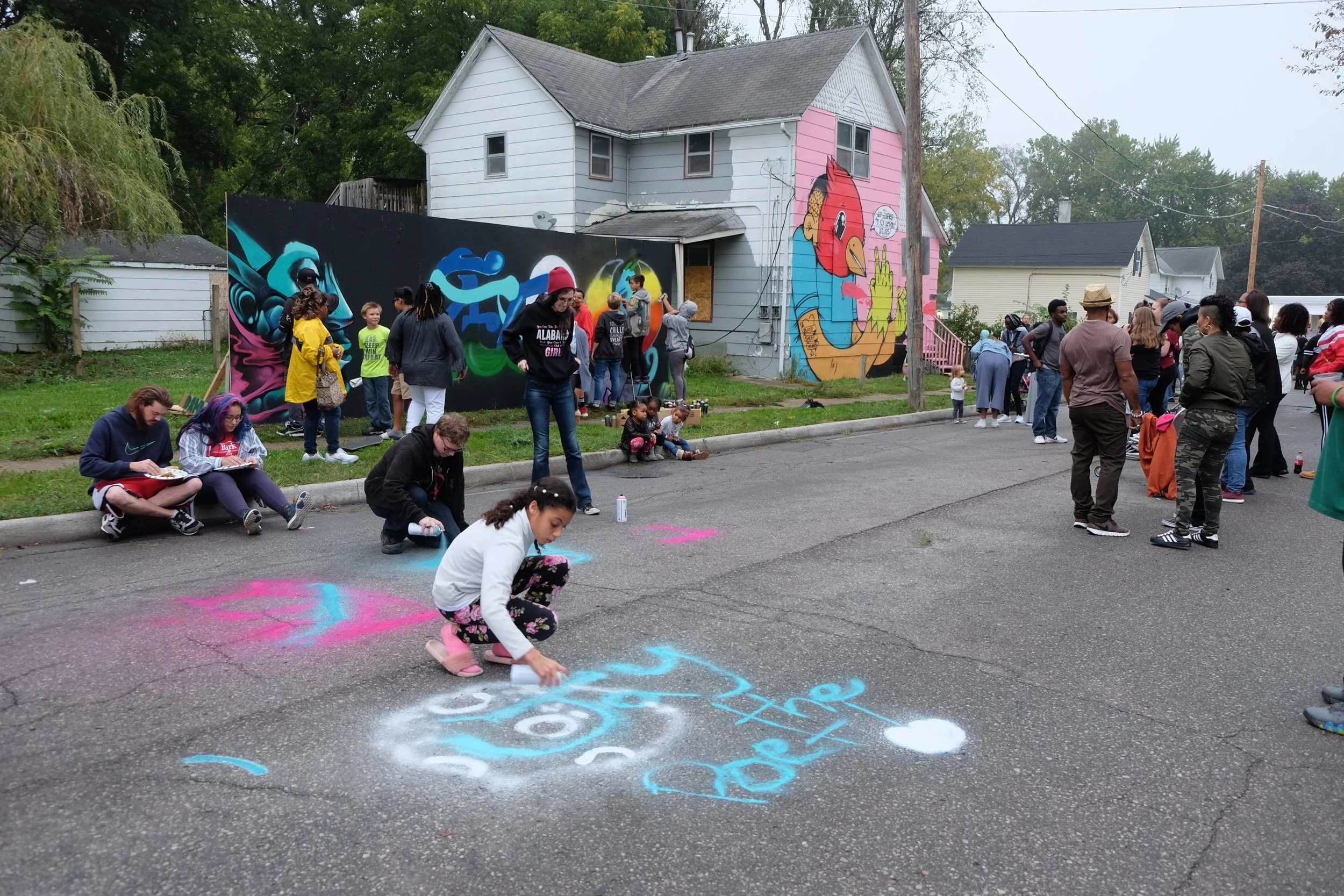 Cleveland Avenue Block Party - Des Moines, Iowa - October 2017