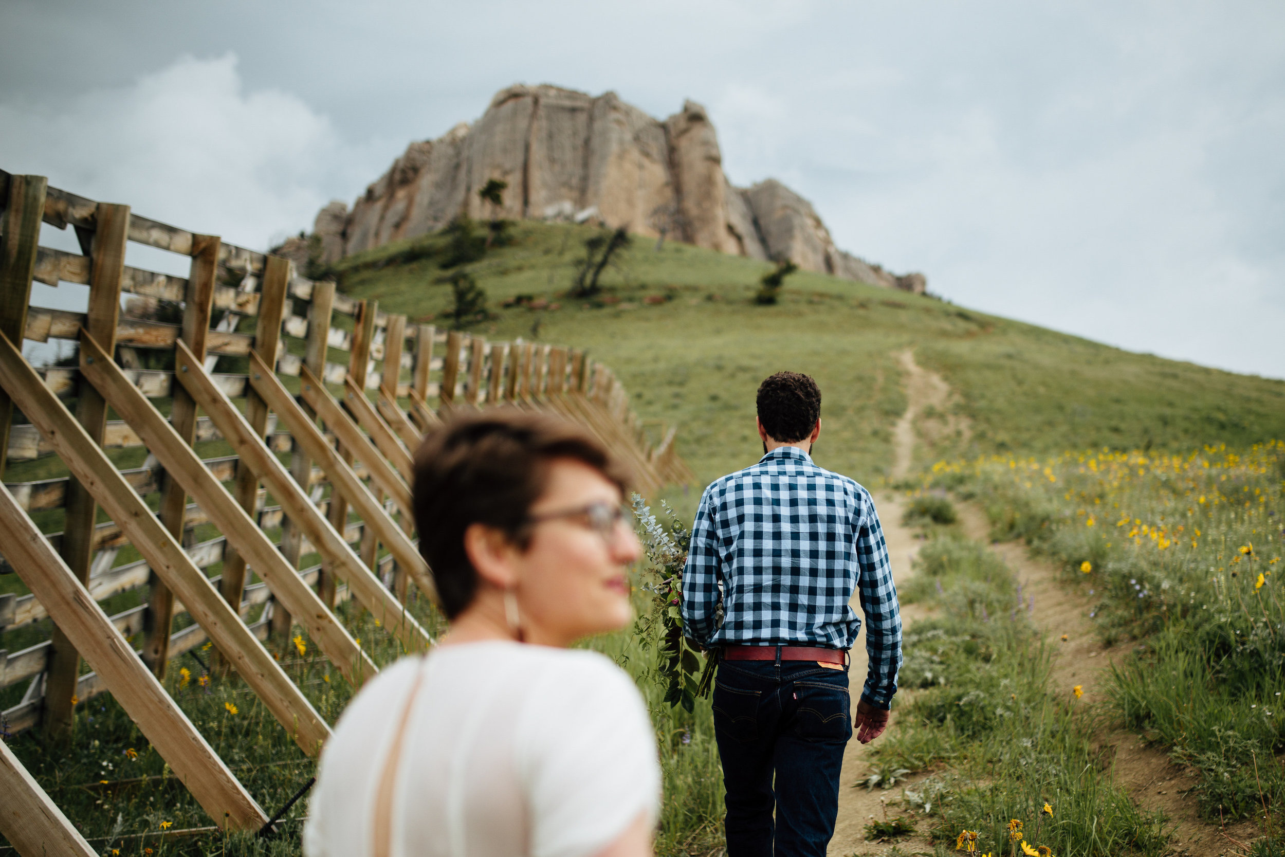 Yes, it is steep. Yes, I did it in my wedding dress.