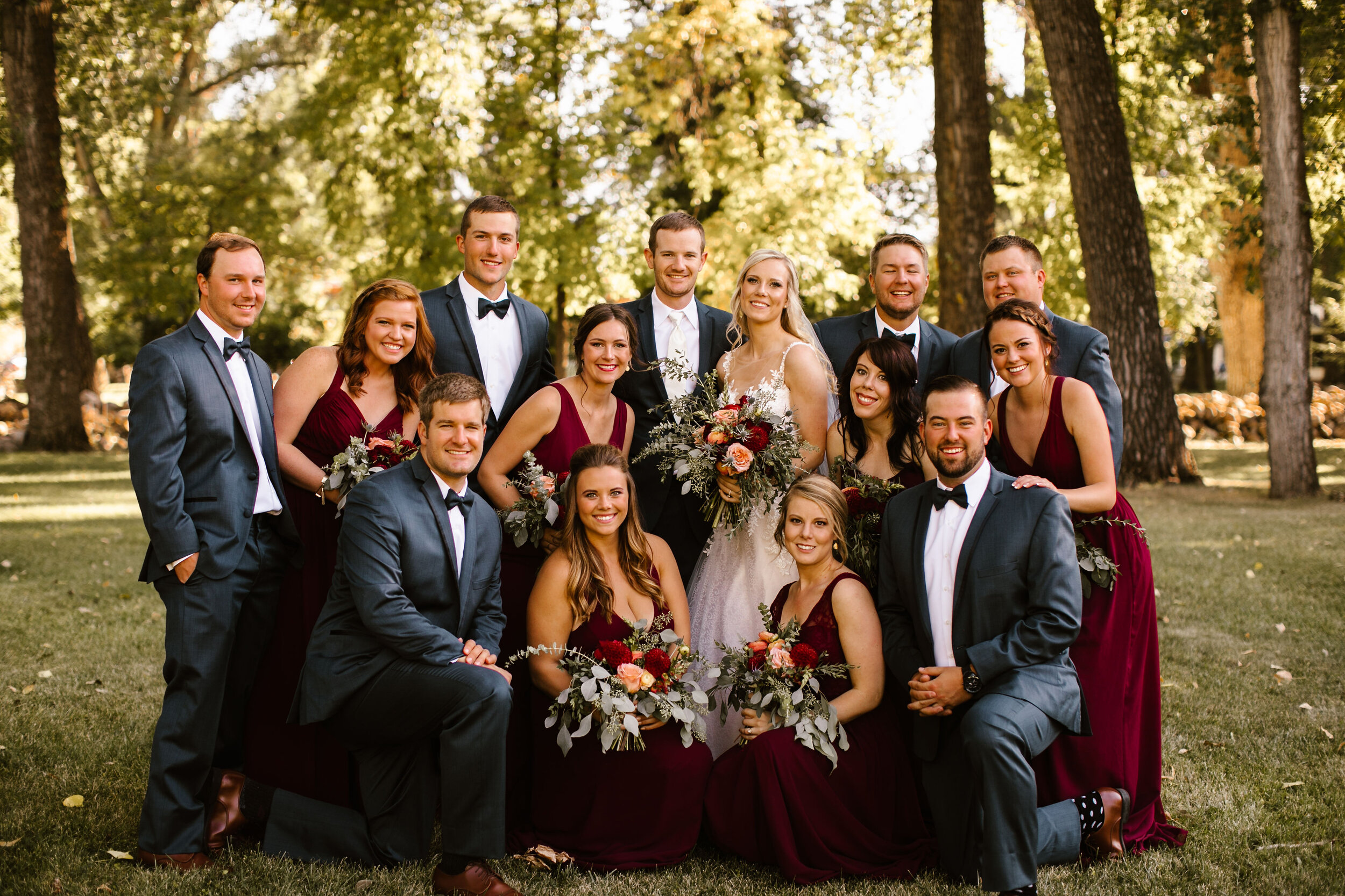 My favorite bridal party flowers — Whirly Girl Flowers