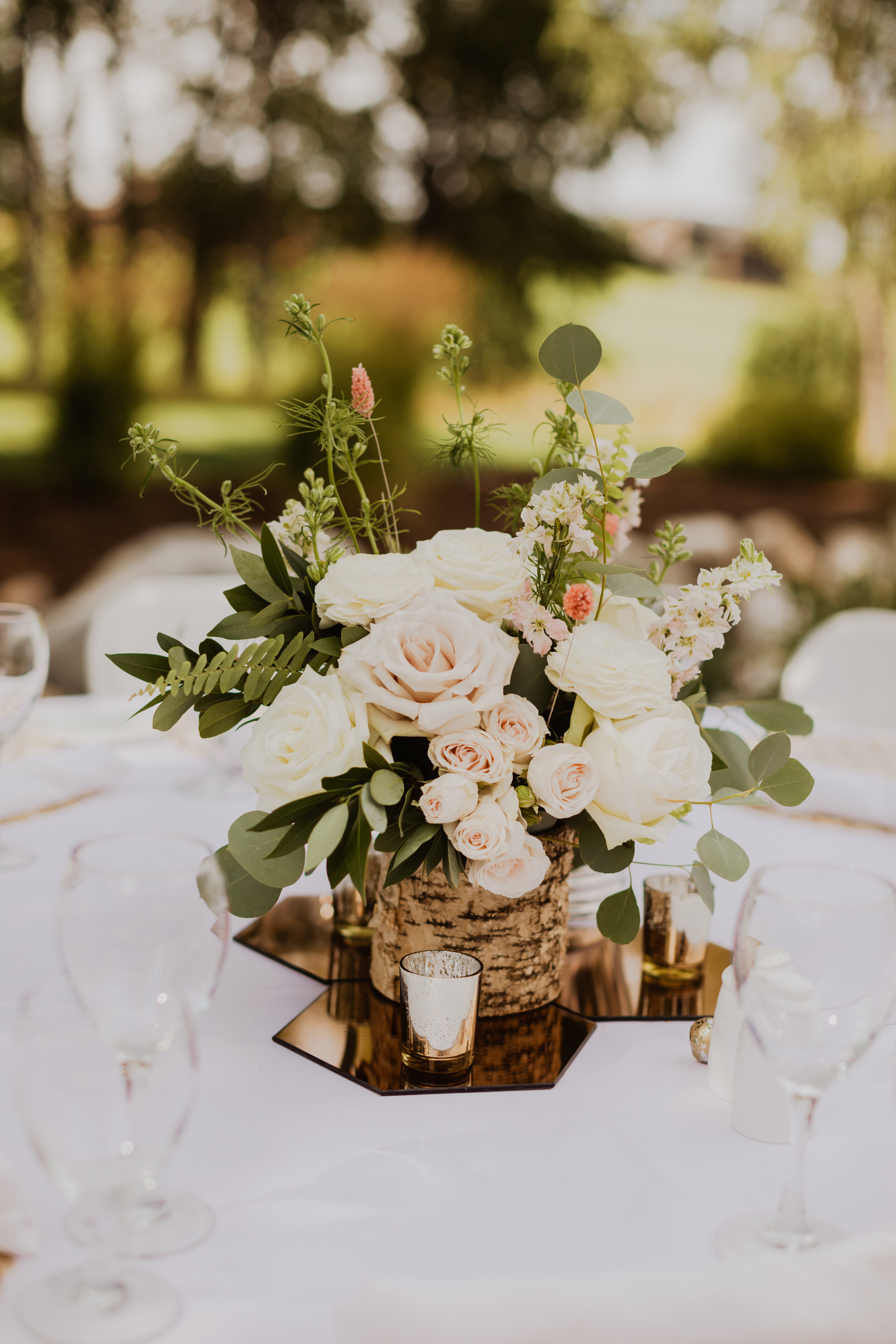 A Powder Horn Wedding in Sage & Pink — Whirly Girl Flowers
