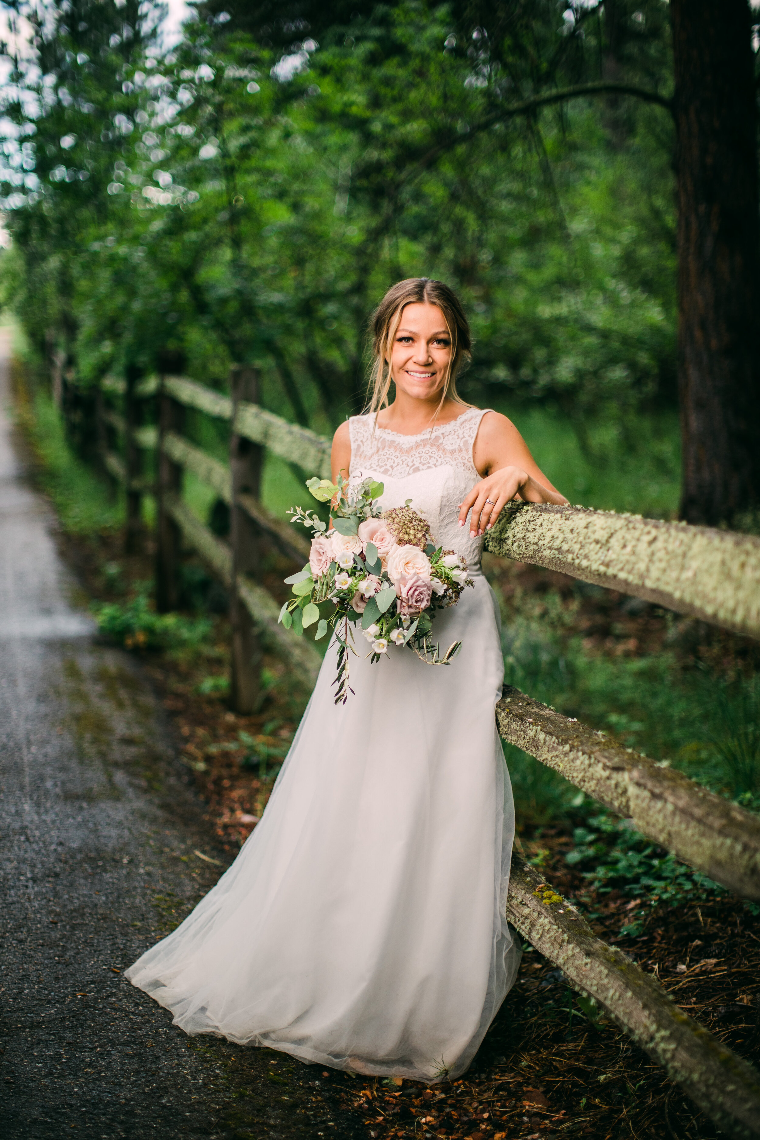 Mauve June Wedding — Whirly Girl Flowers