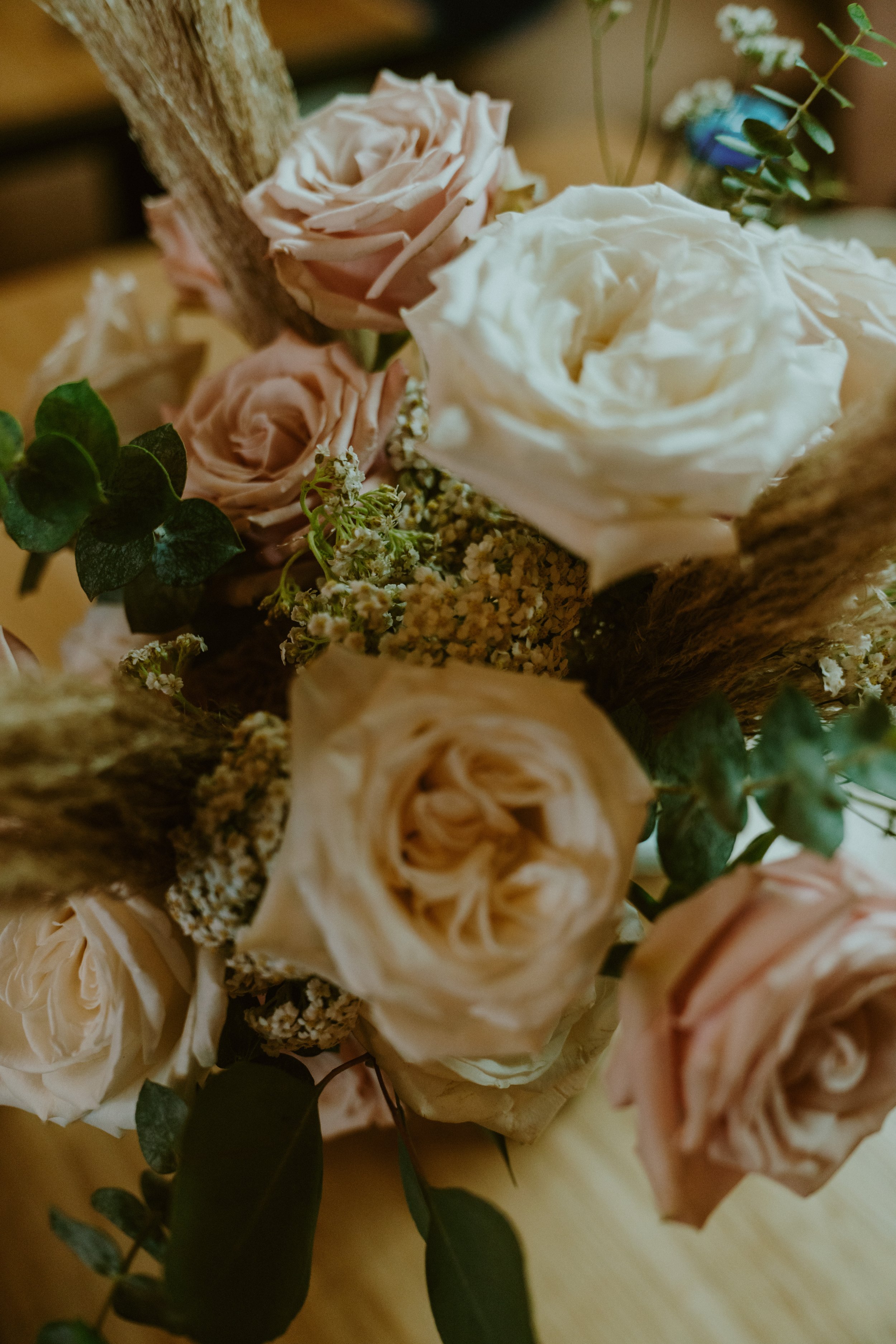 boho neutral bouquet