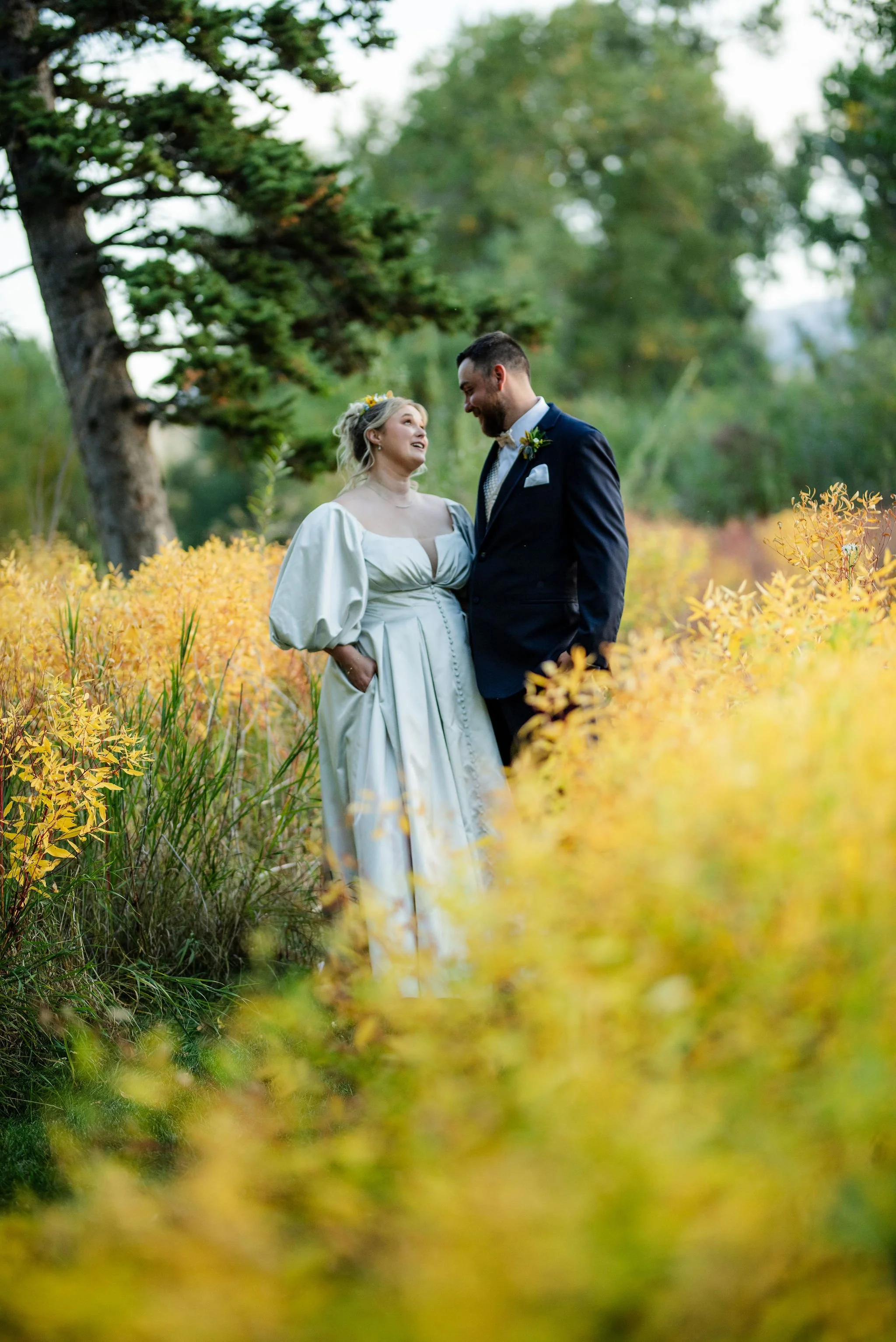 A Golden September Wedding
