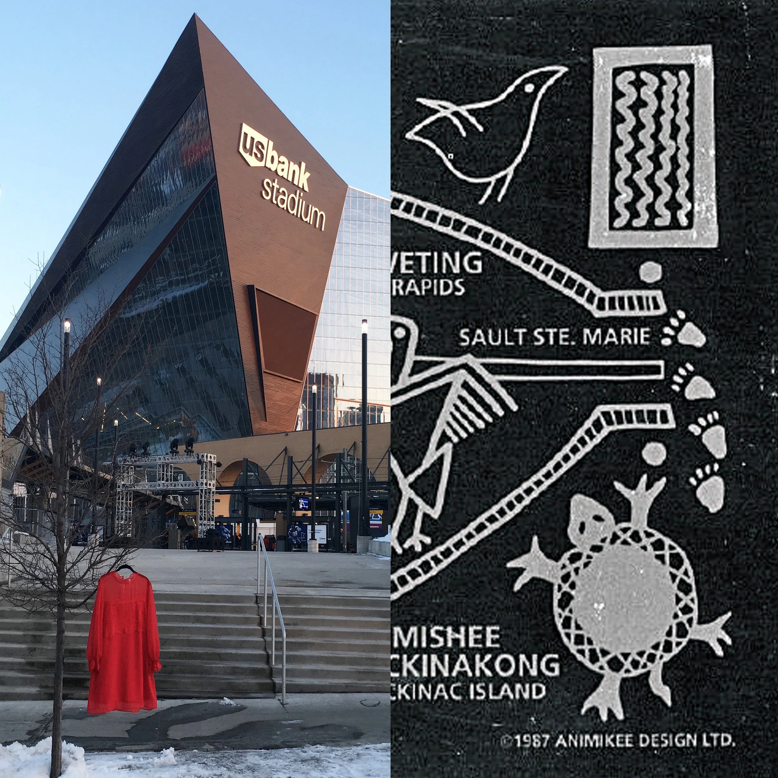 Ojibwe and Dakota Language Tables and Redress Sewing Night