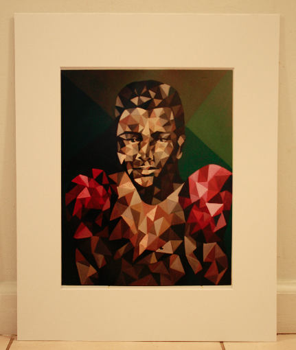 Shattered Boxer Print 