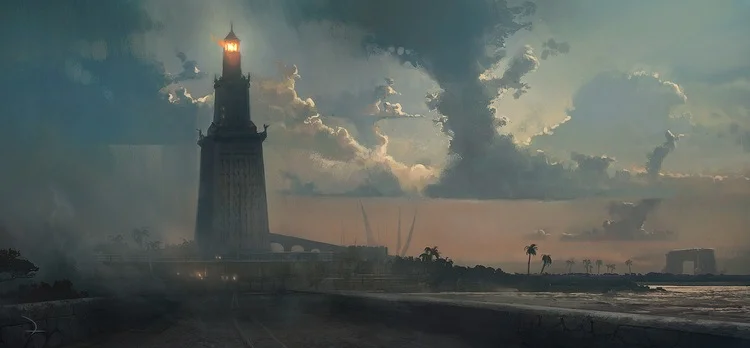 (Above: an illustration of the Lighthouse of Alexandria, one of the 7 Wonders of the Ancient World)