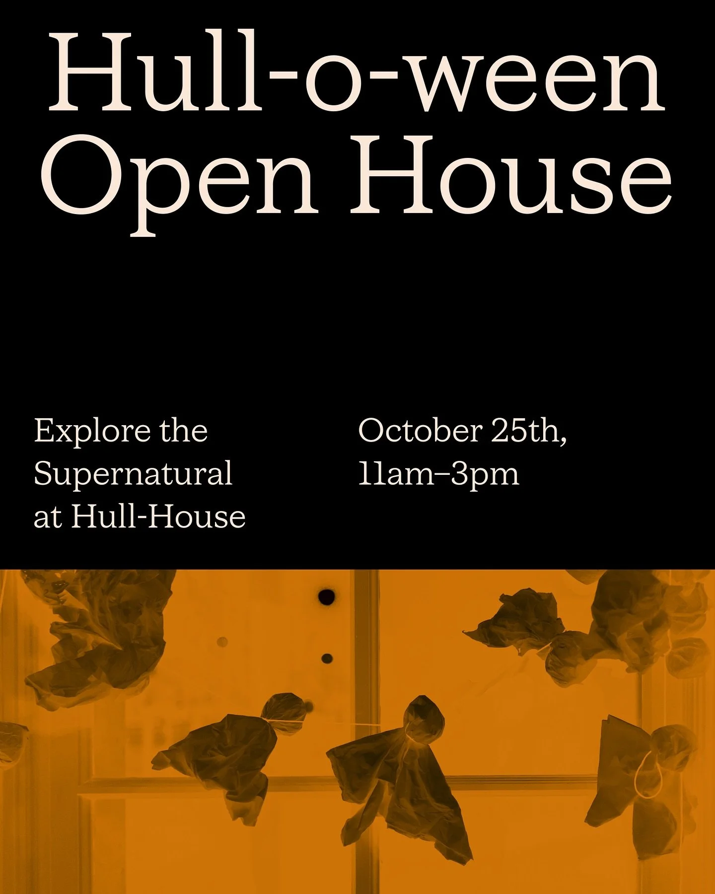 To close out the Halloween festivities, the Jane Addams Hull-House Museum will host our annual Halloween Open House. Visitors can see a tarot reader, enjoy silent films contemporary to Jane Addams, and hear some of the Hull-House settlement&rsquo;s m