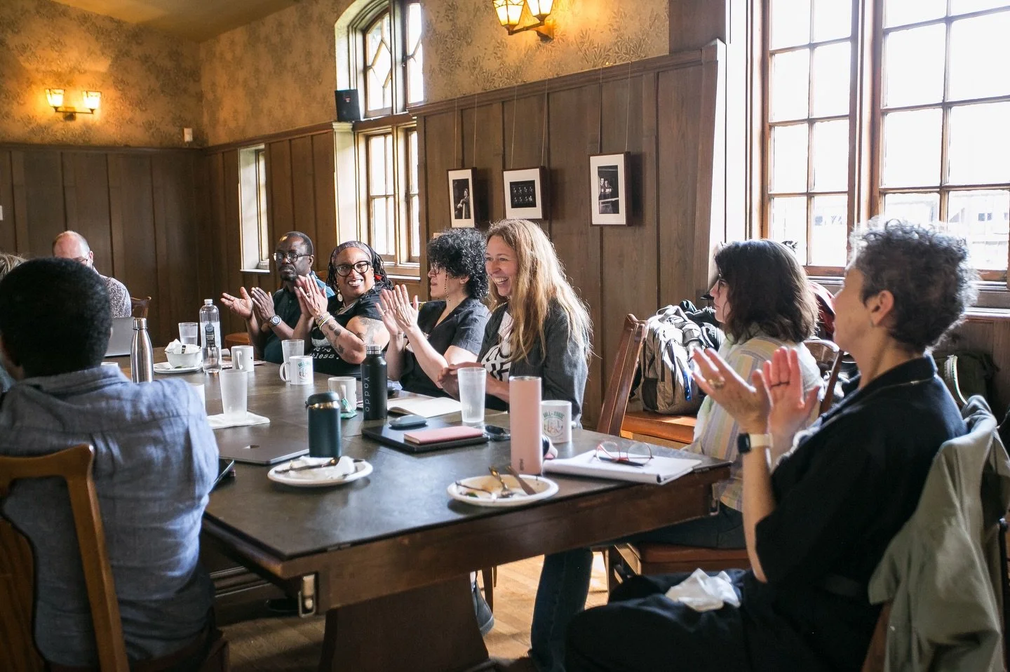 In April, Hull-House wrapped up our first interdisciplinary UIC curriculum development workshop ✨

Launched in summer 2025, the program brought together faculty from across University of Illinois Chicago to create original courses rooted in the histo