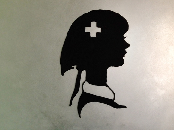 p.s. Love the “farmacy girl” on the lavatory door.