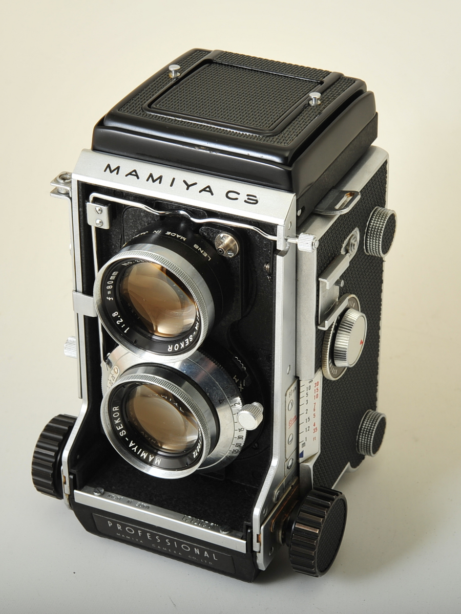 Mamiya C3 with 80mm f/2.8 lens