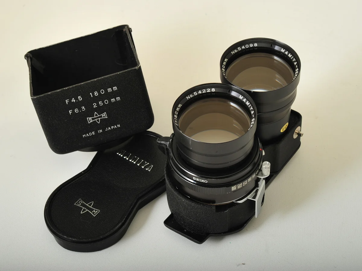 180 mm f/4.5 "Super" telephoto lens