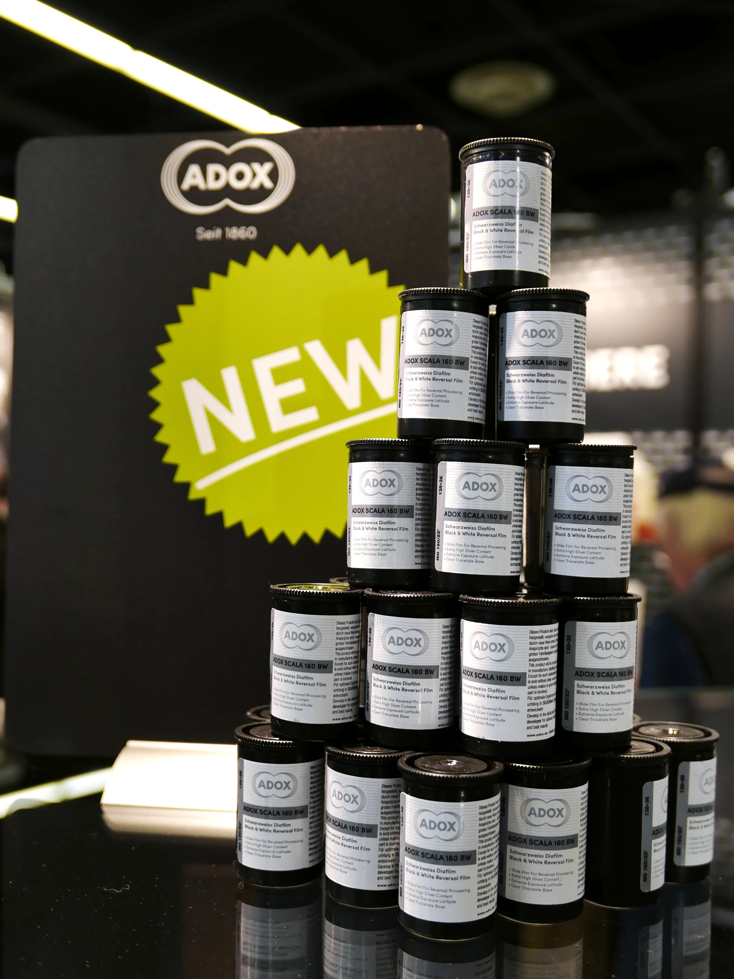 Display at the Adox / Photoimpex booth