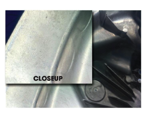AFTER: Shown Solvenite Treated 35k (Low Fe Alloy)