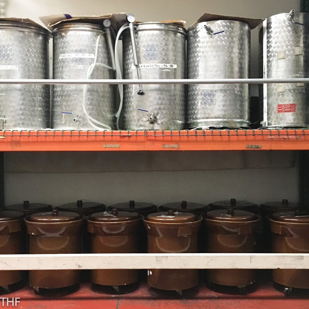 Fermenting at Three Stone Hearth