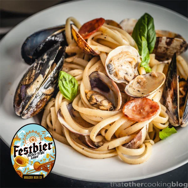 Clams and Mussels Linguine with Logo small.jpg