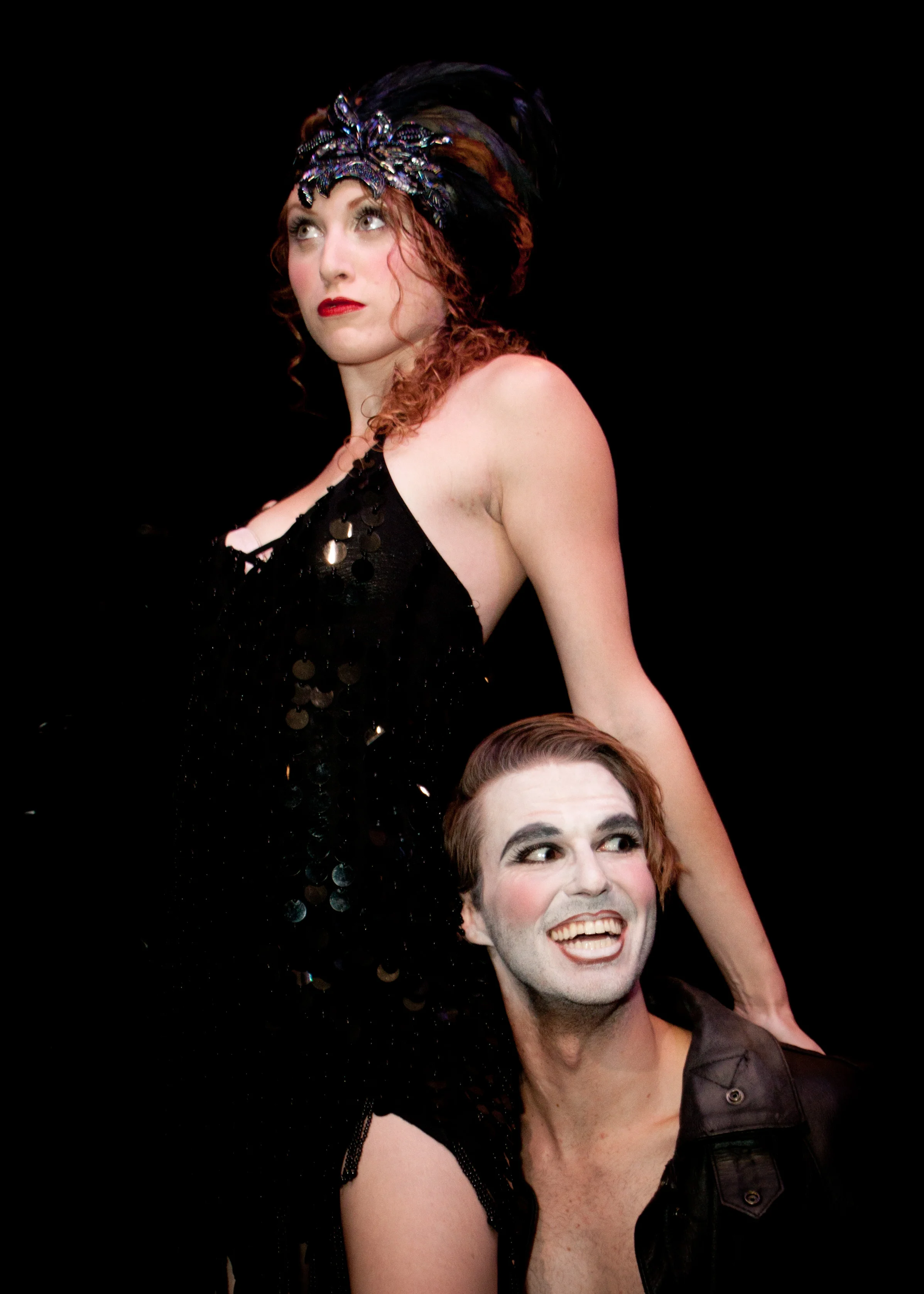 Sally Bowles in Cabaret at the Short North Stage in 2012