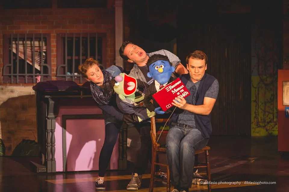 Nicky Puppeteer in Avenue Q with Weathervane Playhouse in Newark, OH 2017